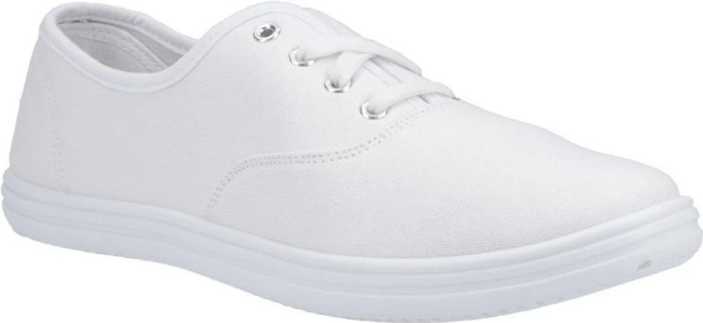 Mirak 204/ASG14 Herren Turnschuhe / Stoffturnschuhe / Gymnastikschuhe FS1179 (45 EU) (Weiß)