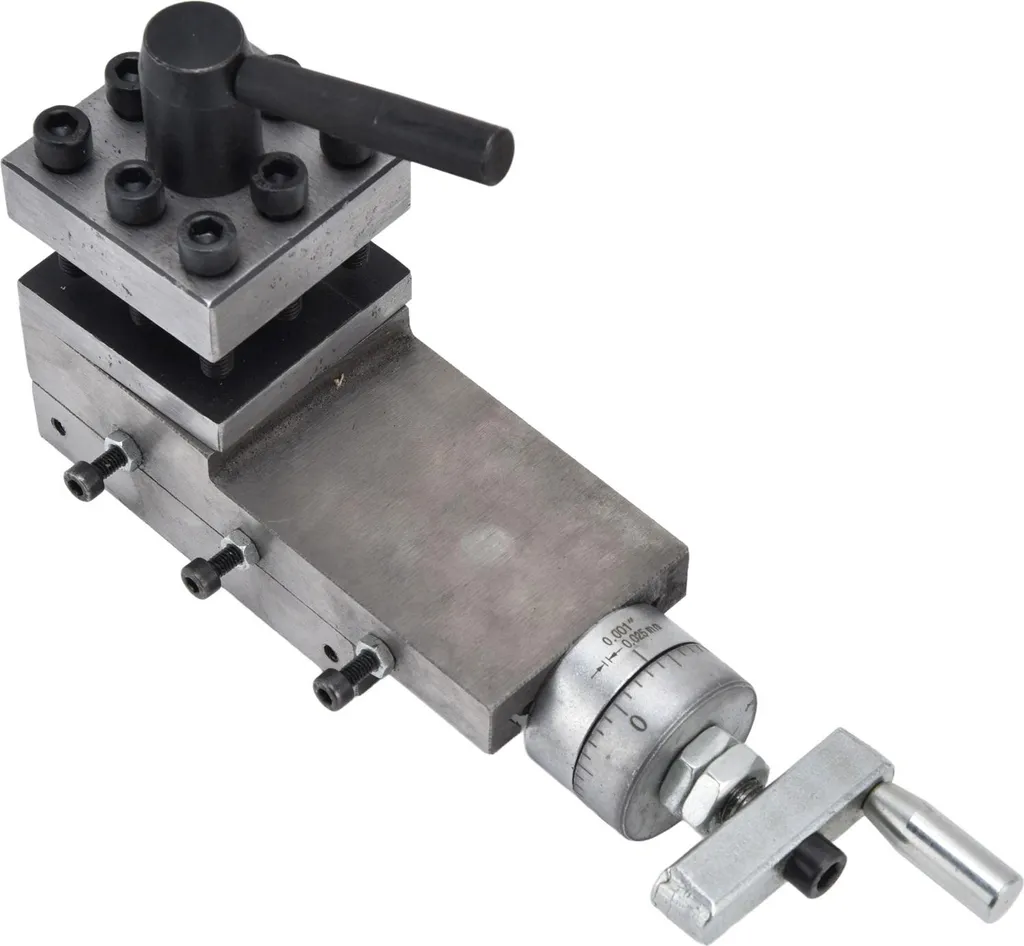 Mini étau 50x50 mm serrage rapide 2 voies pour usinage sur tour 0618