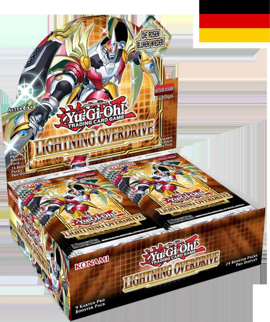 lightning overdrive booster box Yu-Gi-Oh! TCG Lightning Overdrive 1st Edition Booster Box 2X Lot