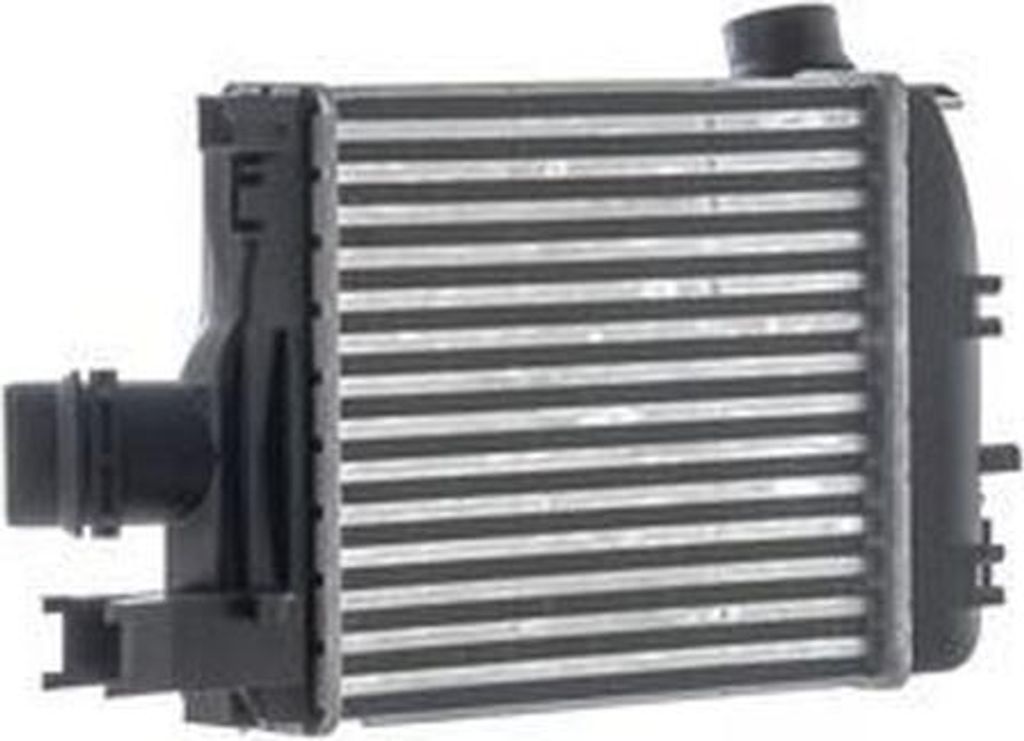 Ladeluftkühler Rippen gelötet Alu 257 mm - 217 mm MAHLE für u.a. RENAULT CLIO