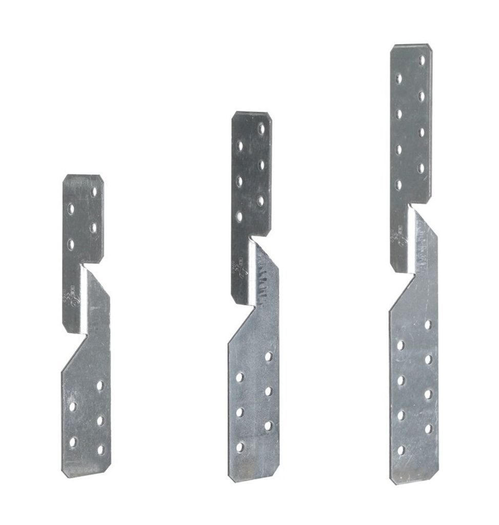 Alberts 50x Sparren-Pfettenanker, universal, verzinkt, 33x33x170 mm, 33x33x210 mm oder 33x33x250 mm