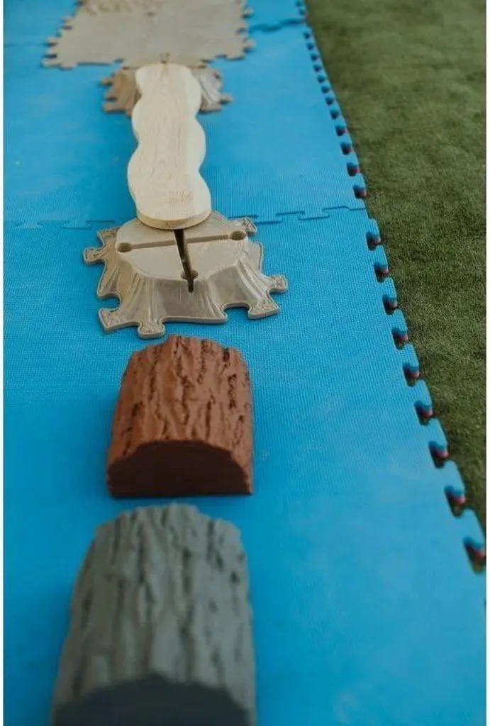 Parcours sensoriel MUFFIK Tronc d'arbre pour exercices de proprioception - 4
