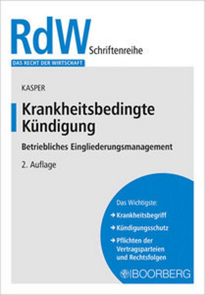 Krankheitsbedingte Kündigung