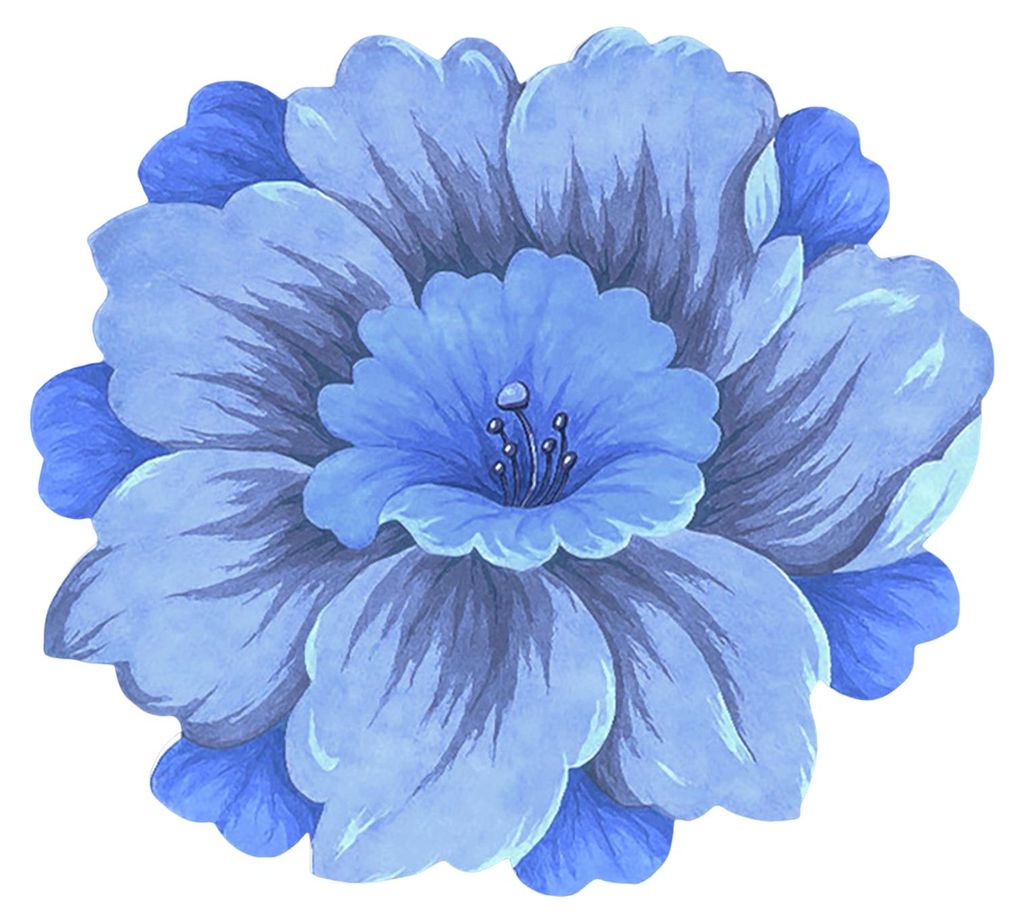 Lotusblumen-Fußmatte, rutschfest, rund, waschbar, floraler Teppich im chinesischen Stil für Schlafzimmer, Wohnzimmer, Küche, Badezimmer, Gäste-WC