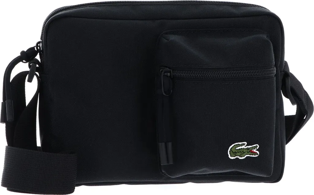 Borsa Lacoste Neocroc Noir Nero a Tracolla - Accessorio Uomo Originale