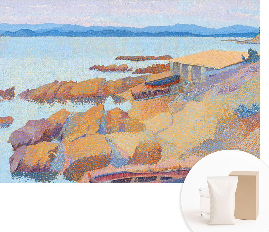 Fototapete - Wandbilder für Wohnzimmer - 312x219 cm - Dekorative Wandfolie - Modernes Design für Wanddekoration - Tapeten für Innenräume - Meer...