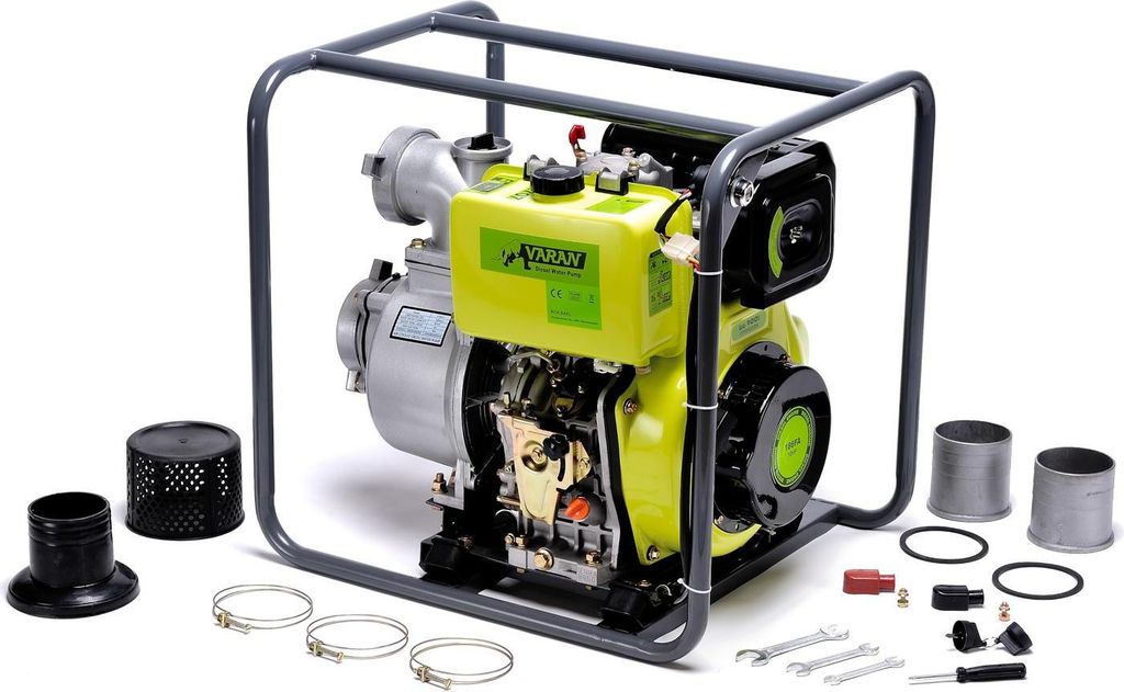 Varan Motors - 92707 Wasserpumpe Diesel Motorpumpe 4“ 418cc Produktbild 