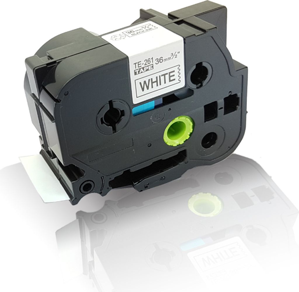 Print-Klex Schriftband kompatibel kompatibel mit Brother P-Touch TZE261 P-Touch 9200 Series P-Touch 9200 DX P-Touch 9200 PC P-Touch 9400 36mm x 8M ...