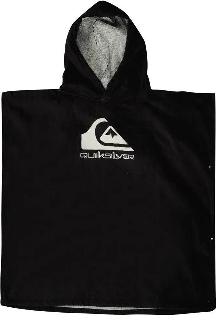 Quiksilver Aqkaa03005 Poncho Schwarz Kinder Schwarz One Size