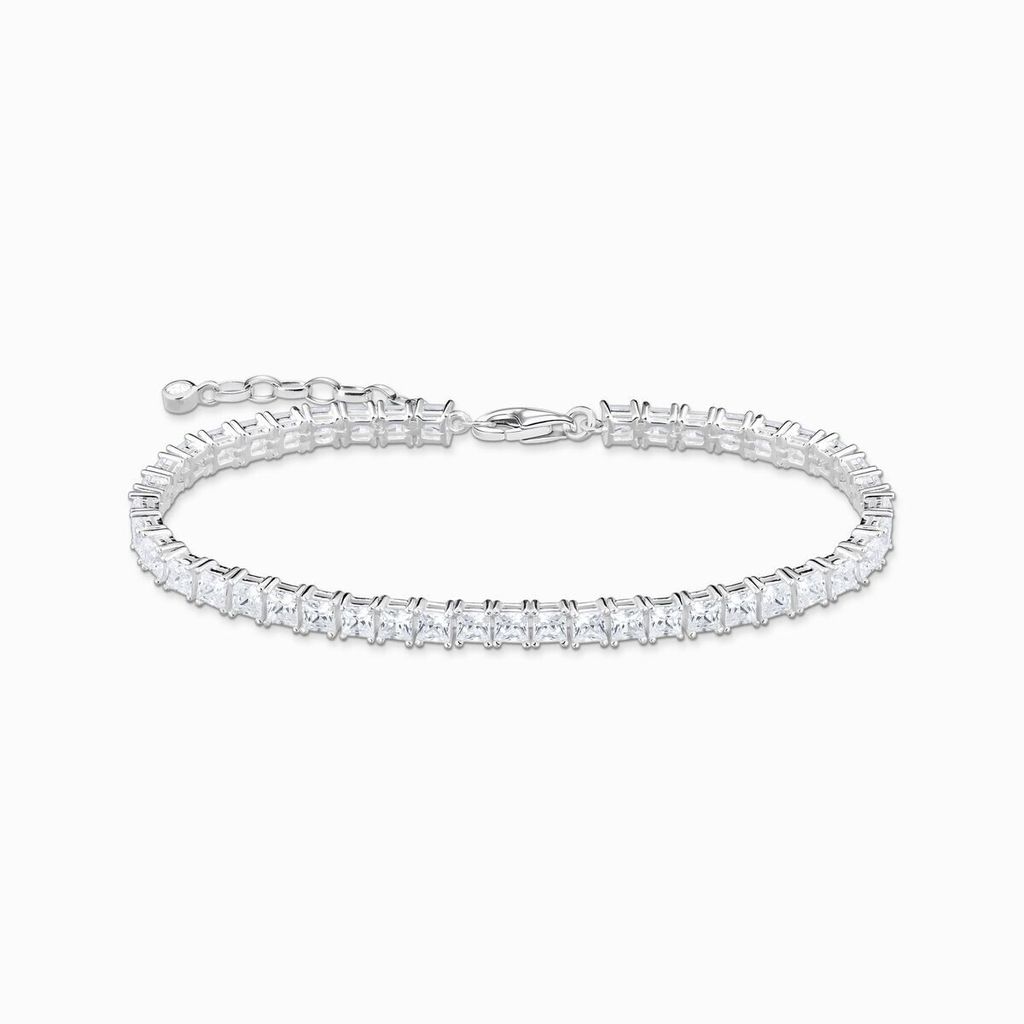 THOMAS SABO "Tennis-Armband" Silber weisse Steine A2029-051-
