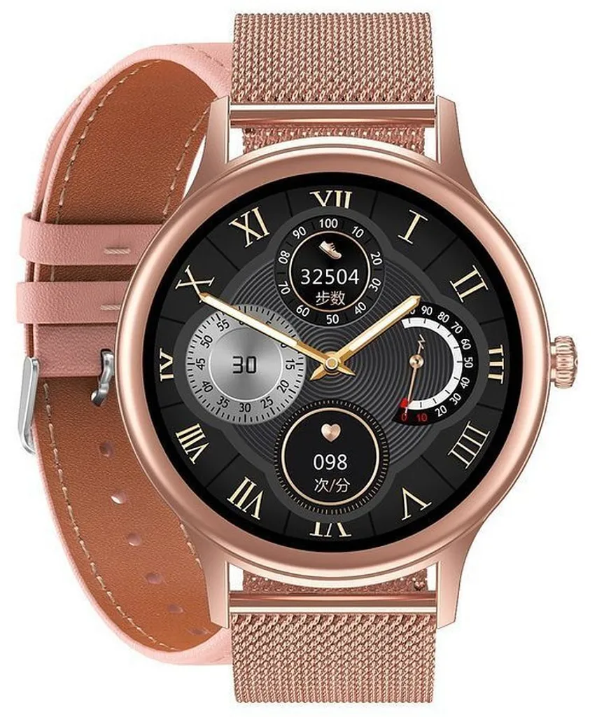 Orologio Smartwatch Donna Elegante Pacific 18-6 | Rosa e Bianco