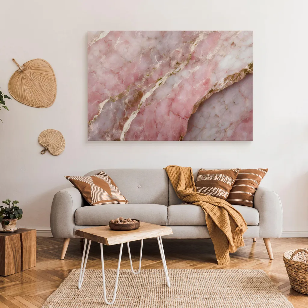 Tableau Mural Design MARMOR Toile Abstraite Déco Bureau 100x70cm Muralo - 3