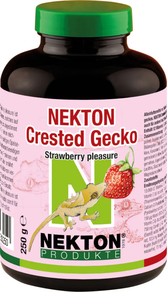 Nekton Fraise Alimentation Riche en Vitamines pour Gecko Nasique 250g