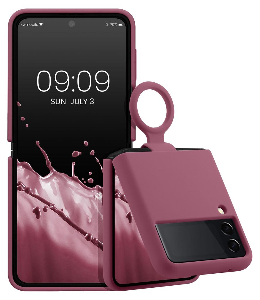kwmobile Flip Soft Case kompatibel mit Samsung Galaxy Z Produktbild 