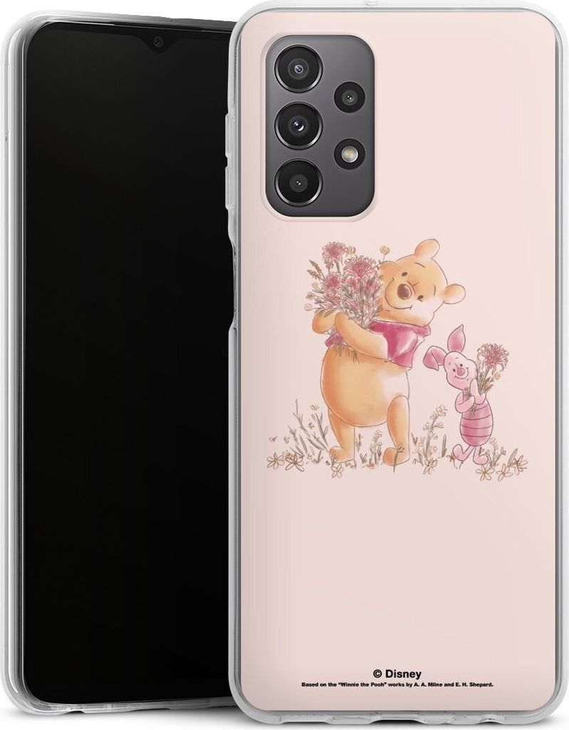 DeinDesign Handyhülle für Samsung Galaxy A23 5G Silikon Hülle Case Smartphone Schutzhülle Disney Offizielles Lizenzprodukt Winnie Puuh Ferkel
