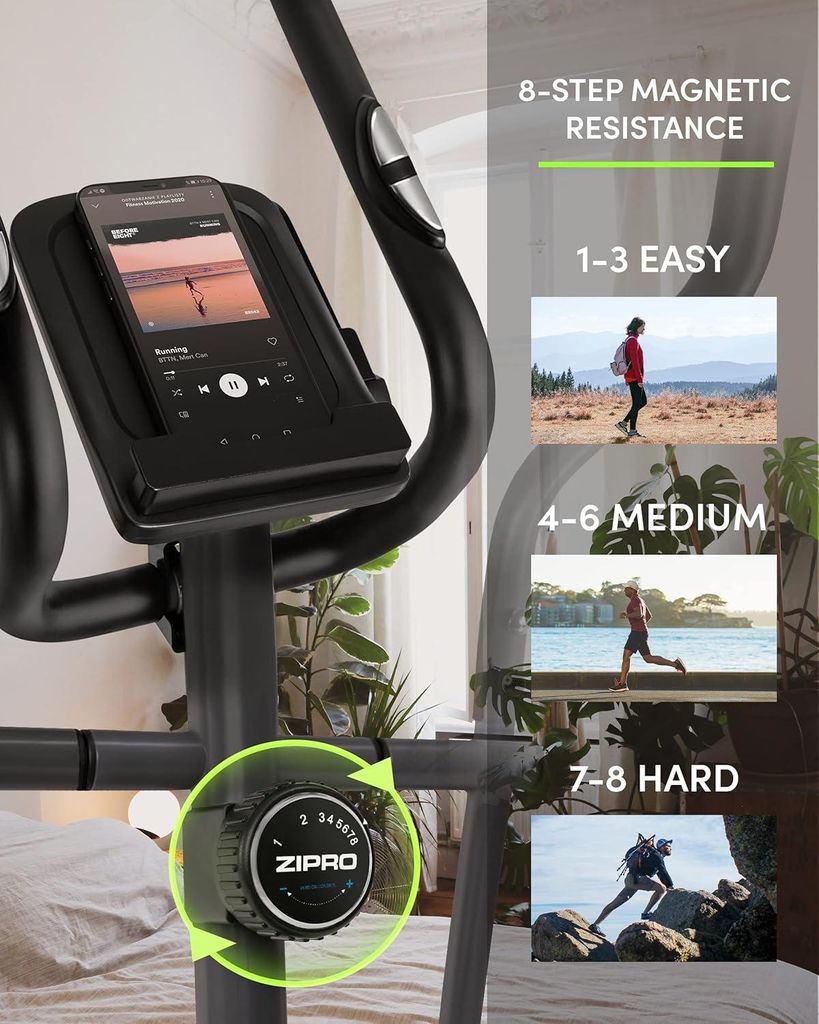 Zipro Crosstrainer Hulk RS, Ellittico fino a 150 kg, Attrezzo cardio Zipro Crosstrainer Hulk RS, Ellittico fino a 150 kg, Attrezzo cardio