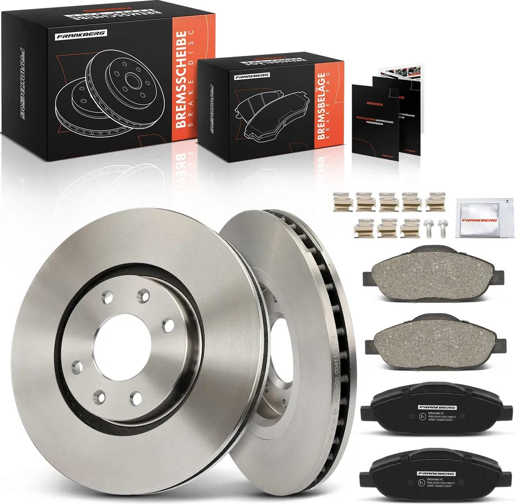 Pack Disques de Frein et Plaquettes Avant pour Peugeot 308 SW et 3008