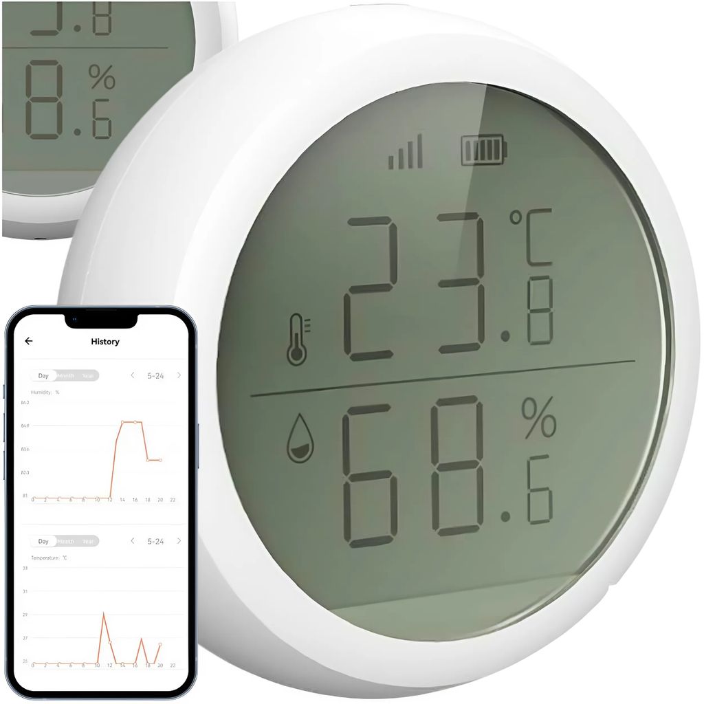 ZigBee senzor teploty a vlhkosti TUYA LCD Obrázek produktu 3