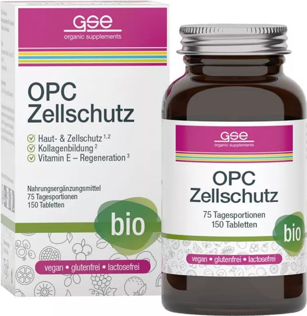 GSE - OPC Zellschutz Complex (Bio) - 150 Tabletten Produktbild 