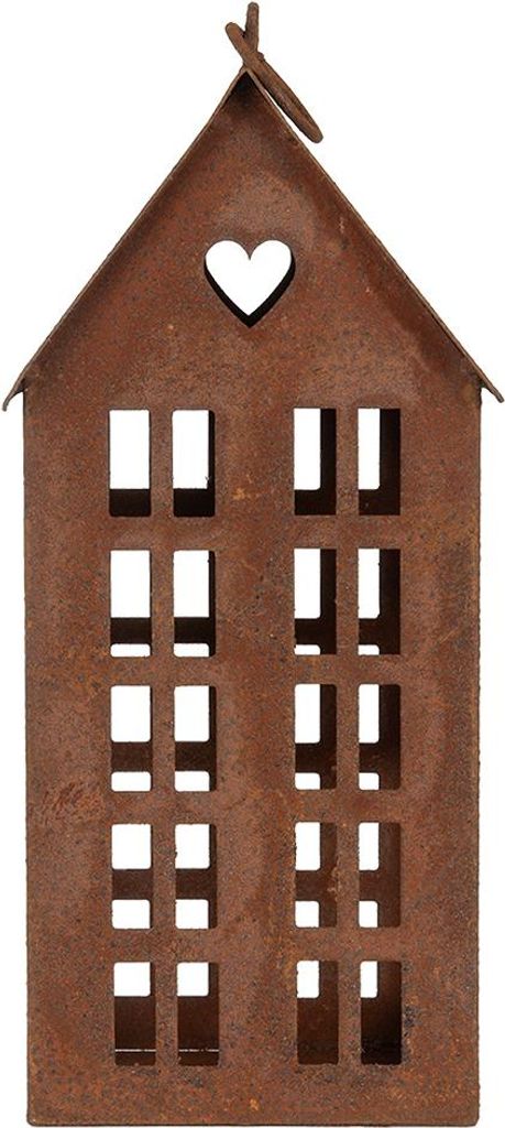 Clayre & Eef figura decorativa casa 13x11x30 cm metallo Immagine del prodotto 