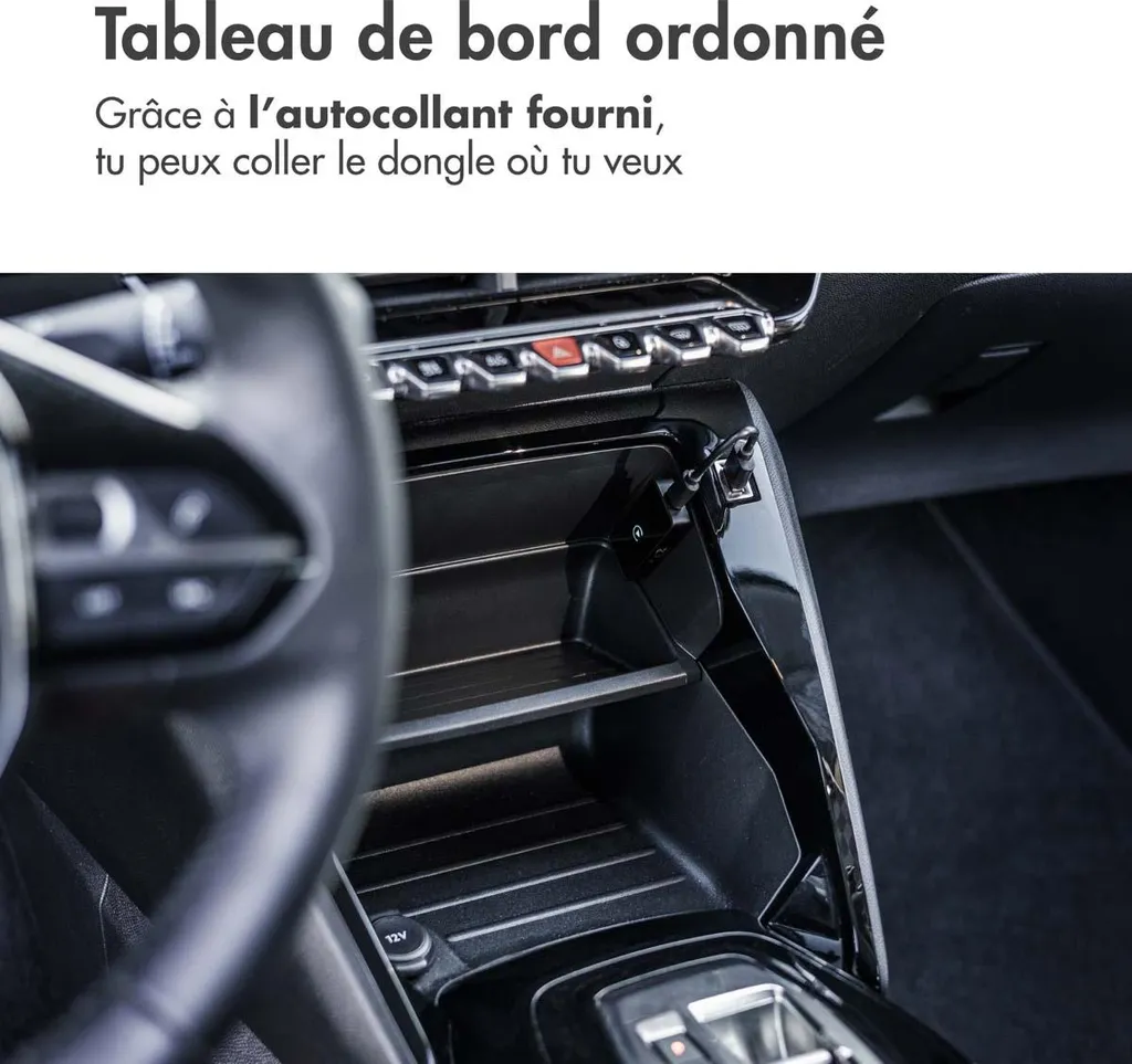 Adaptateur Bluetooth imoshion CarPlay et Android Auto Wireless pour Voiture