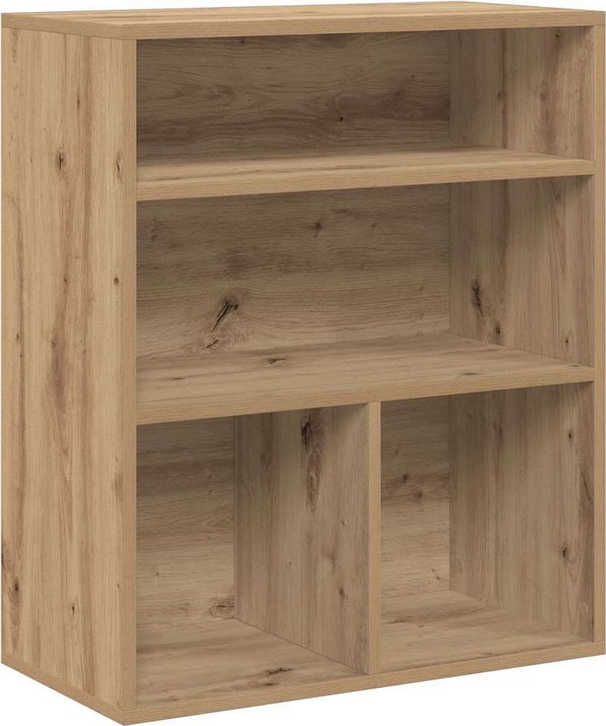 SYFAX Bücherregal Artisan-Eiche 60x30x71,5 cm Holzwerkstoff