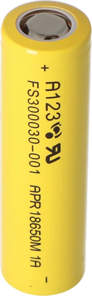 Lithium Werks APR18650M1B 1100mAh 3,2V - 3,3V LiFePo4 Akku, 64,95 x 18,2mm