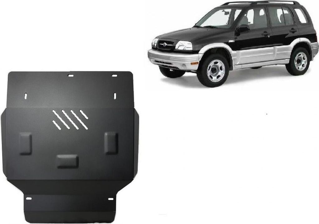 Stahl Unterfahrschutz für Motor Suzuki Grand Vitara