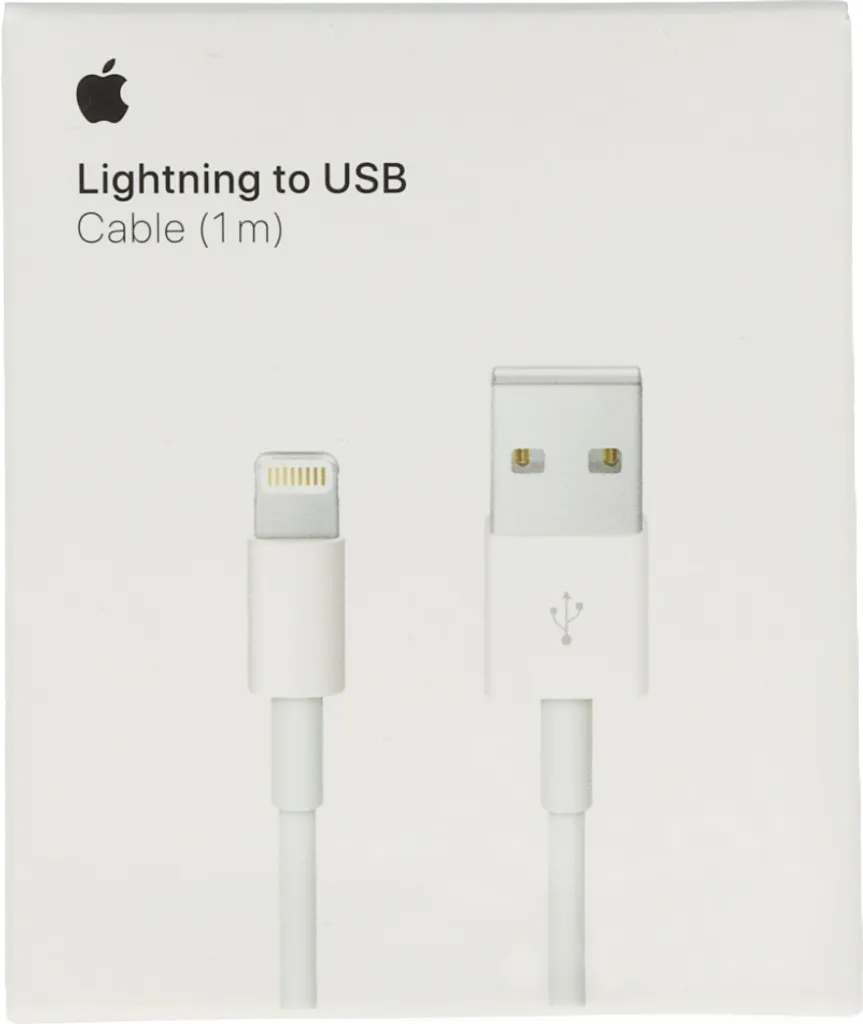 Cavo Lightning Apple MQUE2ZM/A 1m - Bianco Originale per iPhone - 4