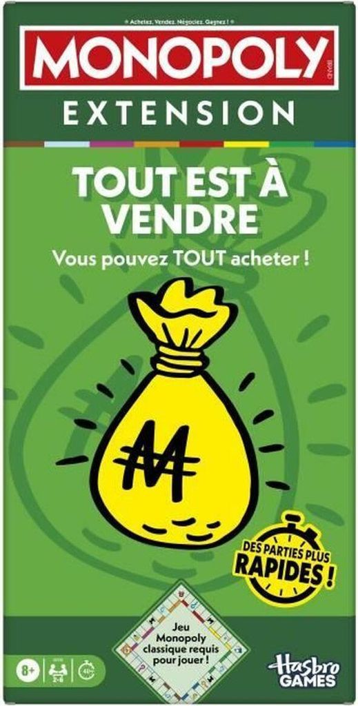 Tischspiel Monopoly Expansión Monopoly Todo está en venta