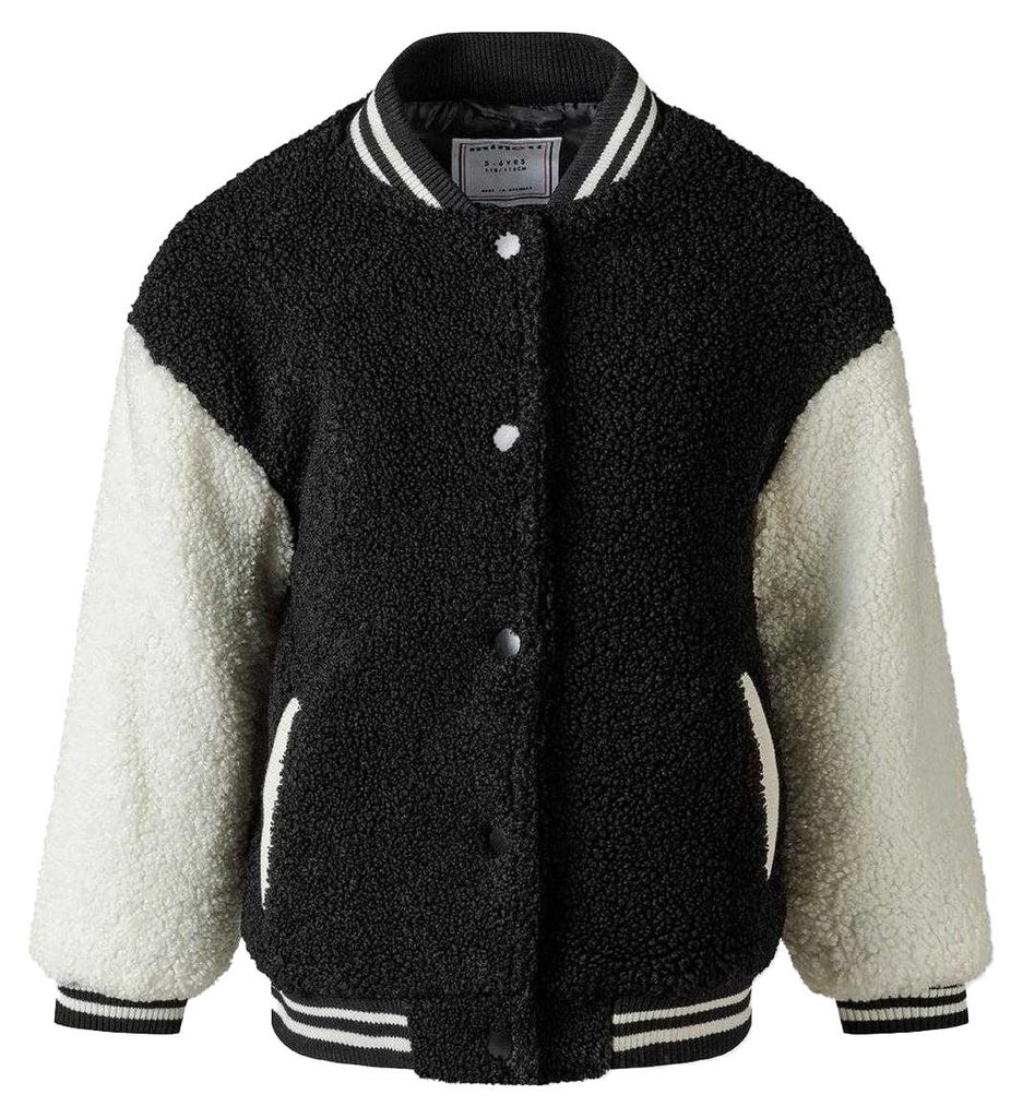 Minoti - Jacke für Mädchen GT15551 (134) (Schwarz)