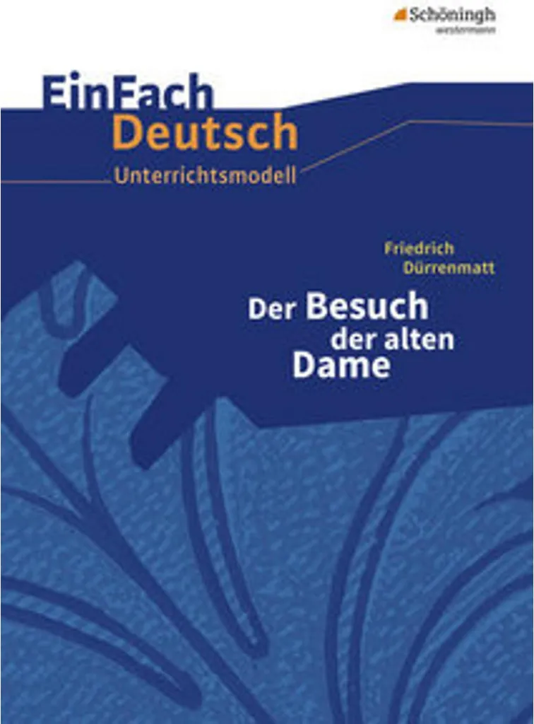 Livre Pédagogique Der Besuch der alten Dame EinFach Deutsch Scolaire