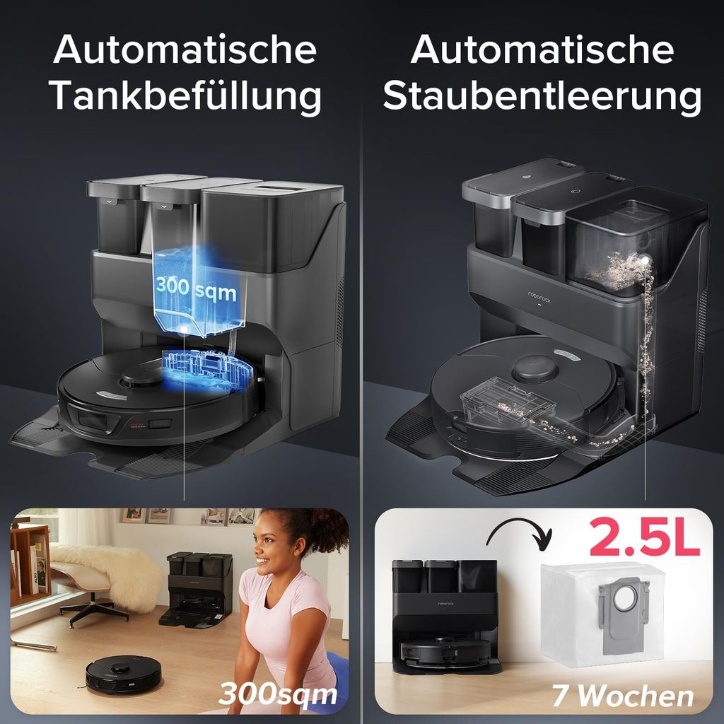 Roborock Saugroboter S7 Max Ultra Staubsauger Roboter Produktbild 8