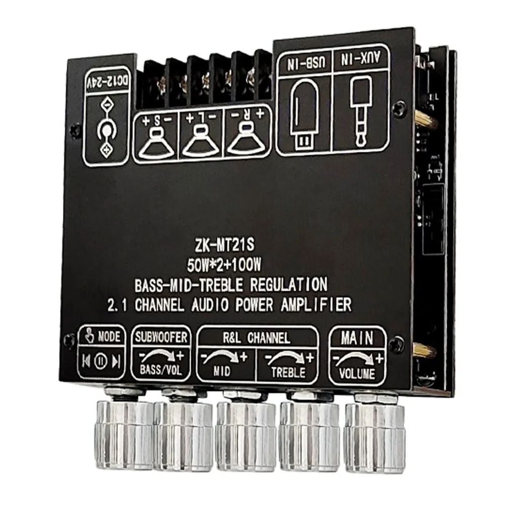 Module Amplificateur Bluetooth 2.1 TWS Stéréo Subwoofer 50W+50W+100W - 2