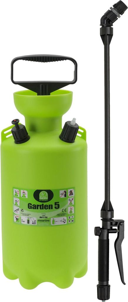 Pulverizador de hombro dimartino® Garden 5, 3/5,65 l, 3 bar Imagen del producto 