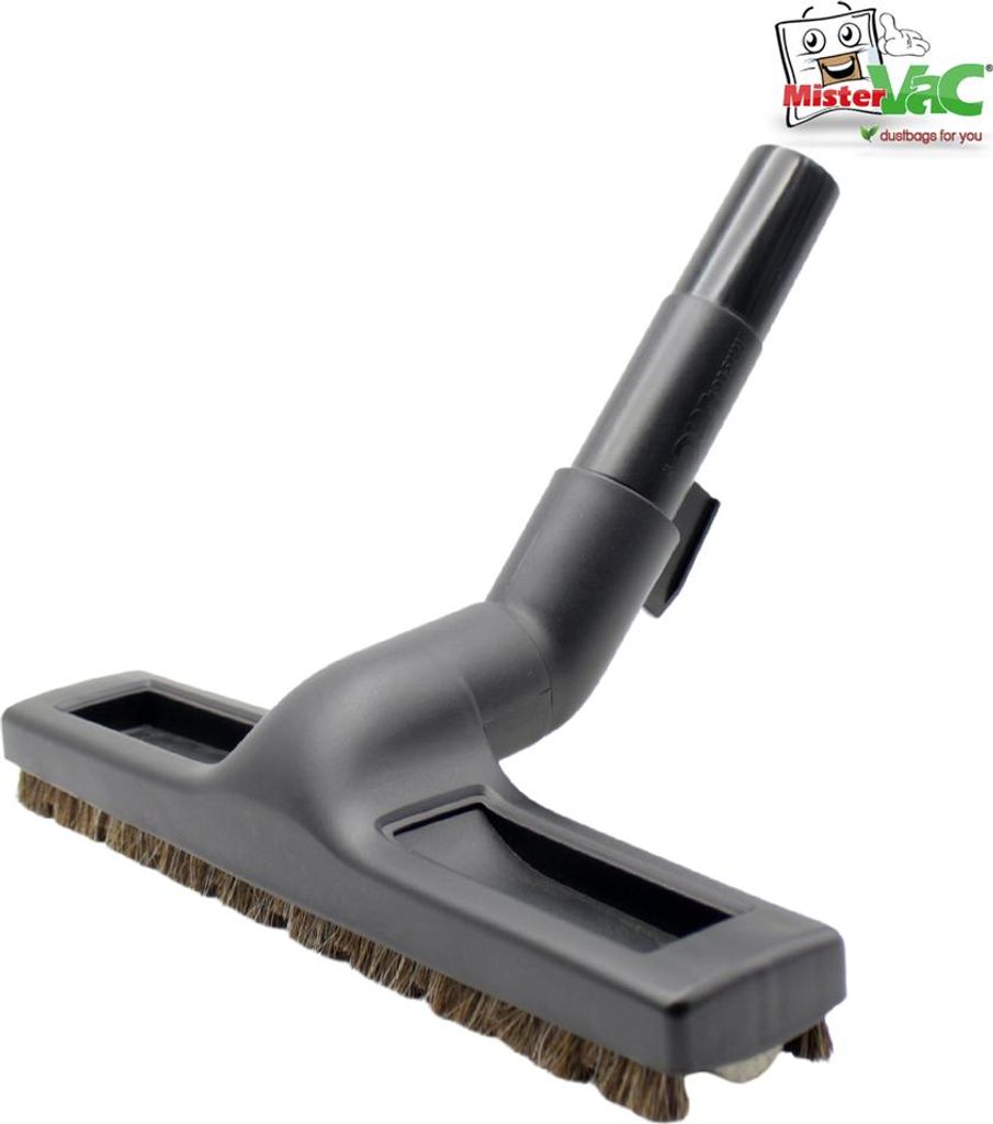 MisterVac Staubsaugerdüse Bodendüse Besendüse Parkettdüse Rosshaardüse + 2 gratis Filzrollen, kompatibel mit Makita DVC261