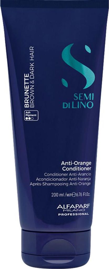 Alfaparf Milano Semi Di Lino Brunette Anti-Orange Conditioner 200 ml