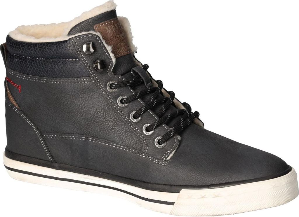 MUSTANG Sneaker Herren schwarz 46