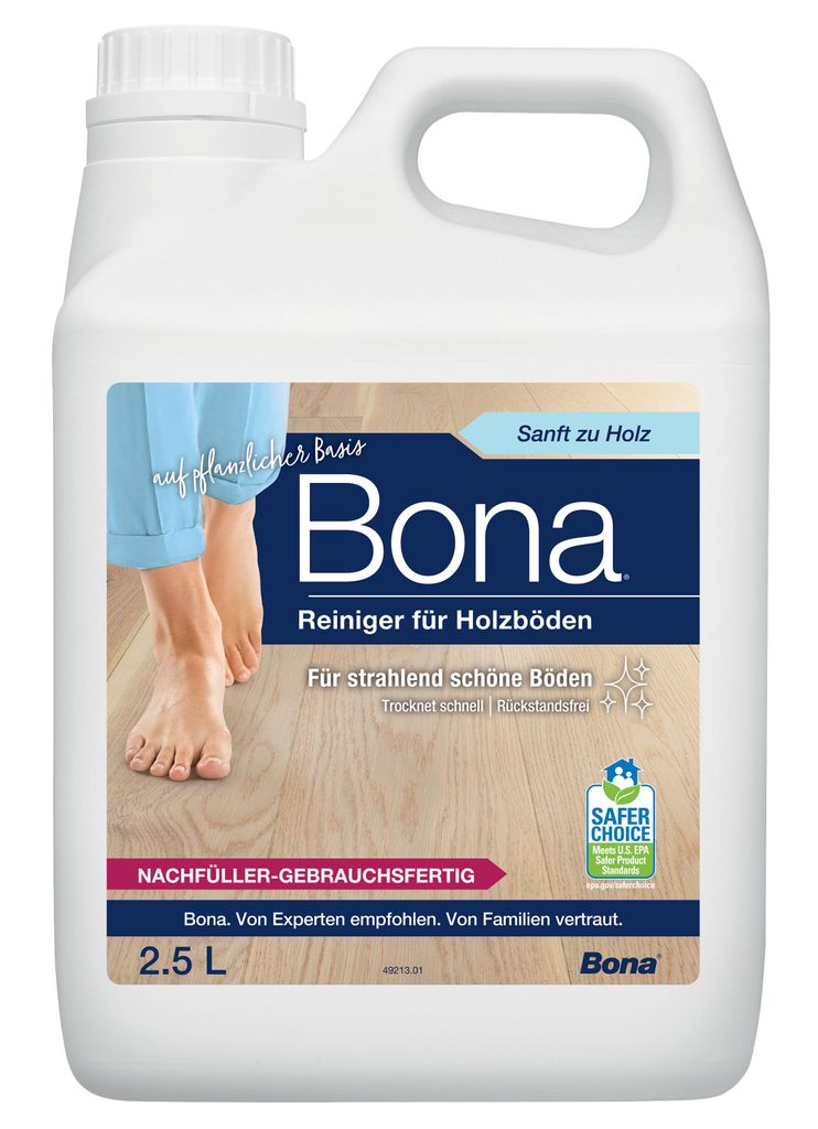 Bona Parkettreiniger Nachfüllkanister 2,5 L, Produktbild 