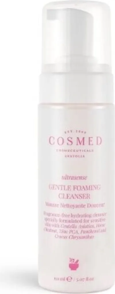 Cosmed Ultrasense - Detergente schiumogeno delicato, 150ml - Detergente schiumogeno delicato per il viso