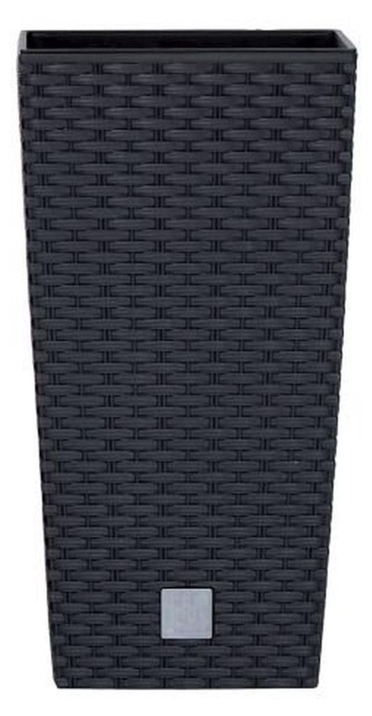 Doniczka Prosperplast Rato Square antracyt 20 x 20 x 37,6 Zdjęcie produktu 