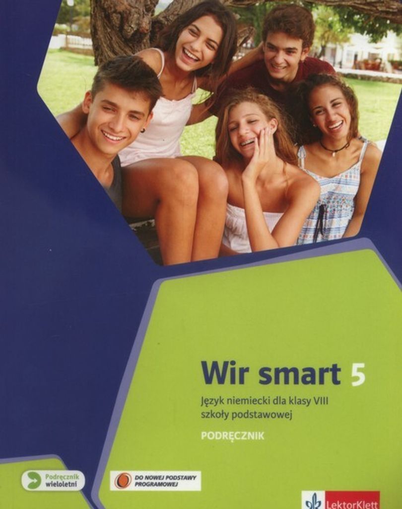 LektorKlett Wir smart 5: Podręcznik do języka niemieckiego dla klasy 4-8