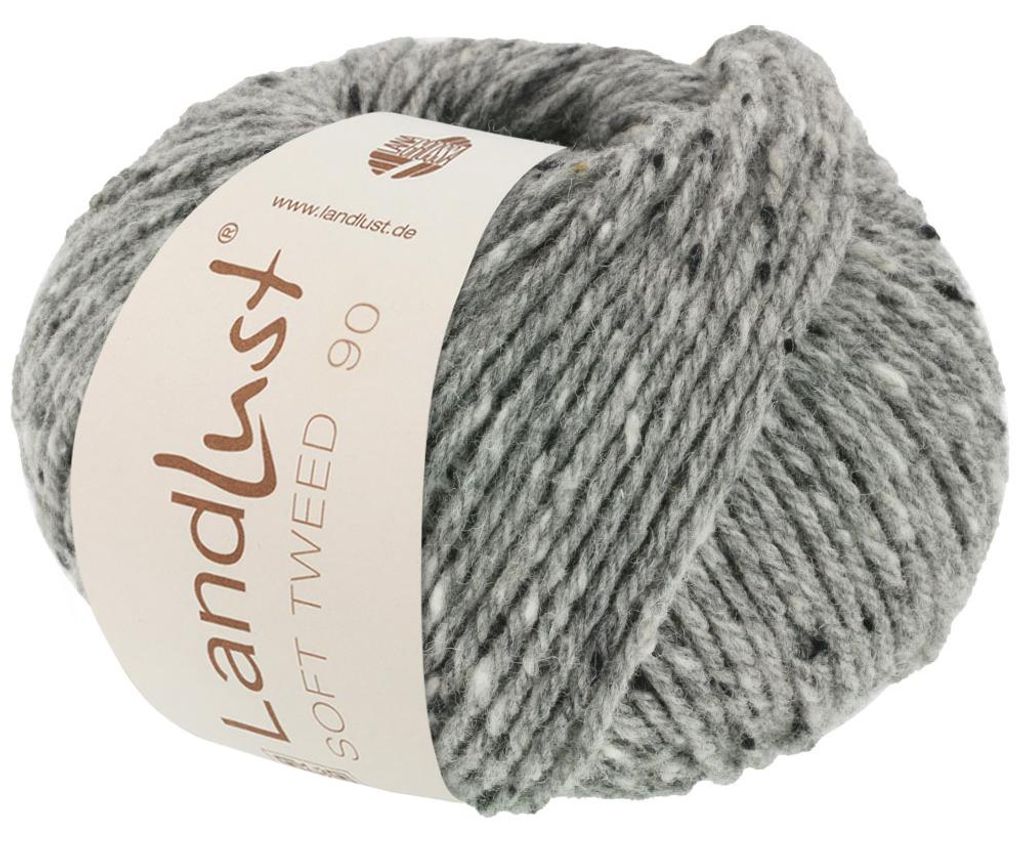 Landlust Soft Tweed 90 | 004 | Grau meliert Produktbild 