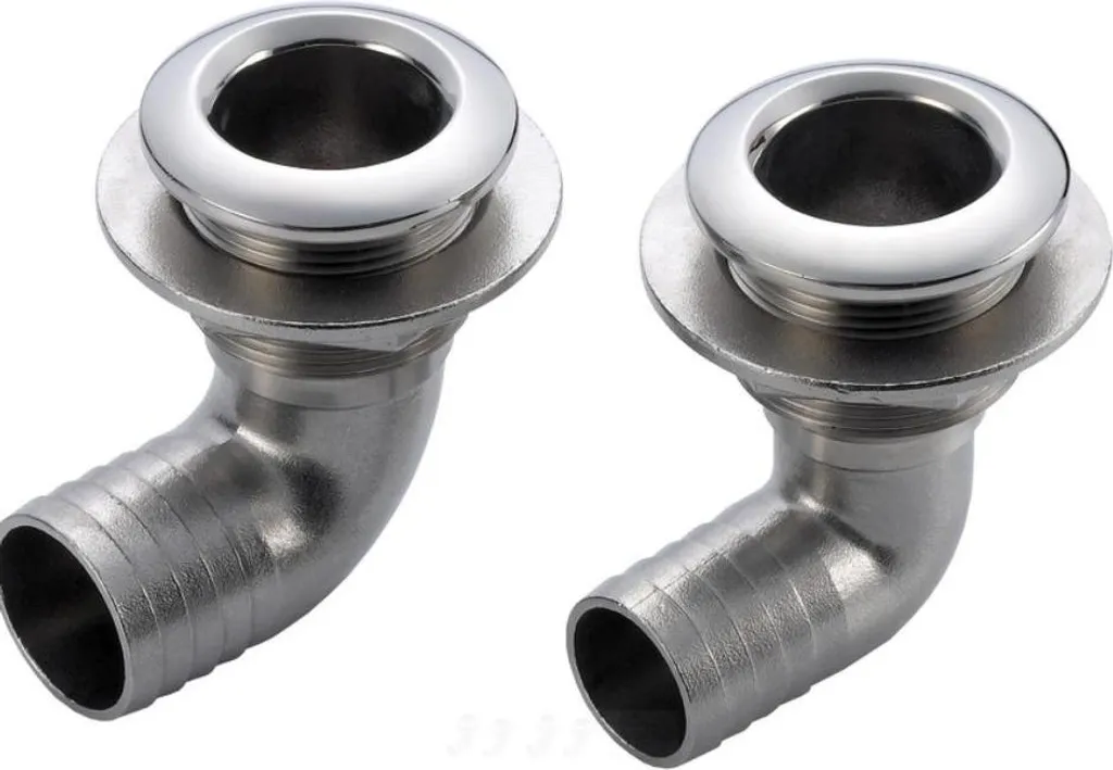 Vanne de dérivation 3 voies en laiton nickelé 3/8 pouce pour bateau