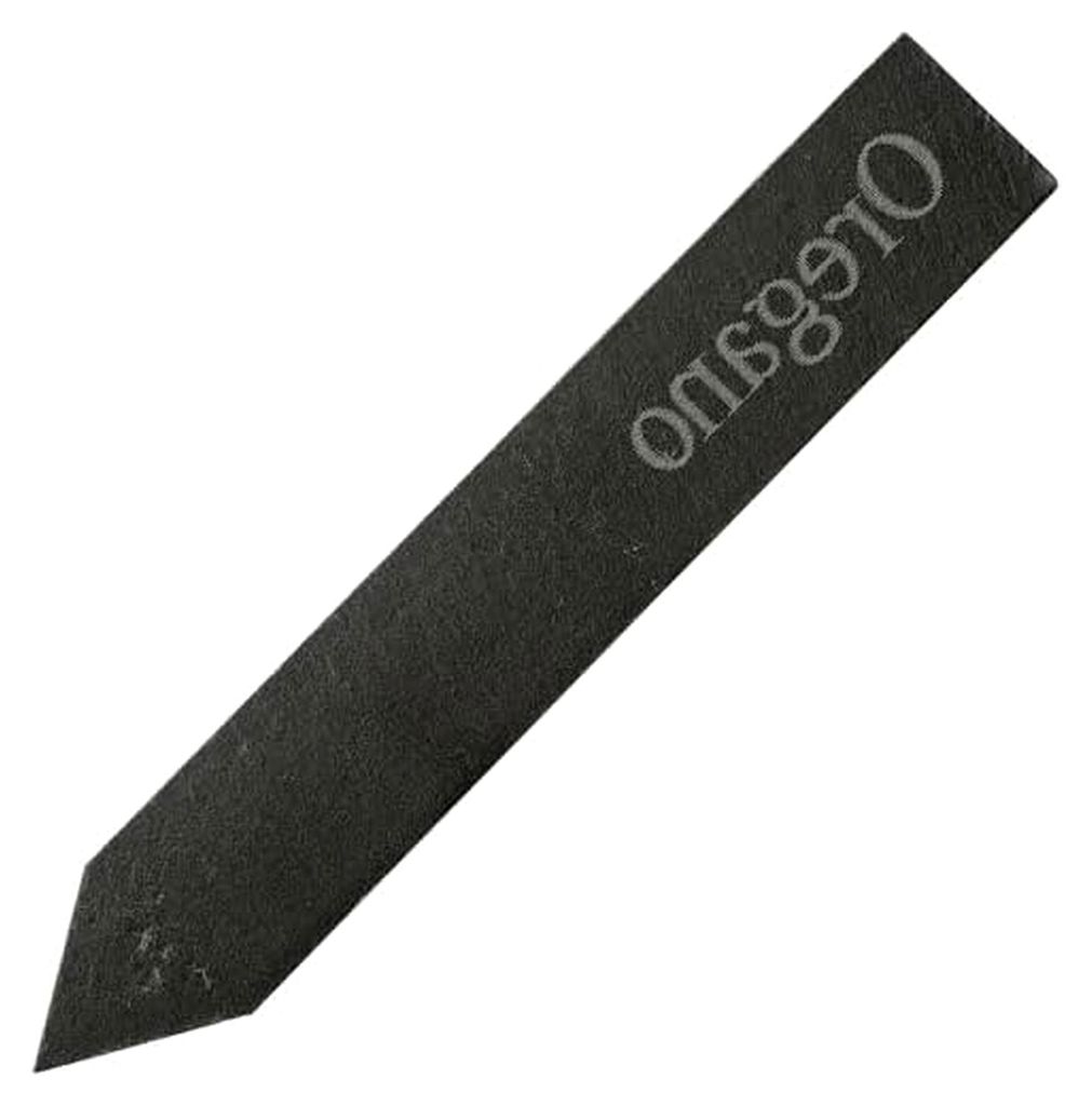 Pflanzenschild "Oregano", Kräuterstecker aus Schiefer, ca. 19 cm, graviertes Schild aus Naturstein, Kräuterschild für die Gartengestaltung