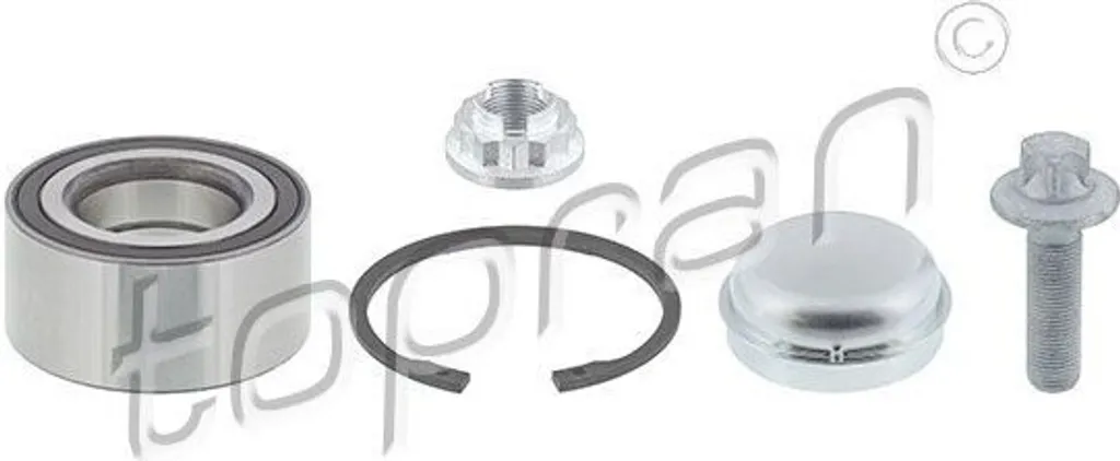Durite de radiateur TOPRAN 115 510 pour Polo 9N et Ibiza 6L OE 6Q0122051AM