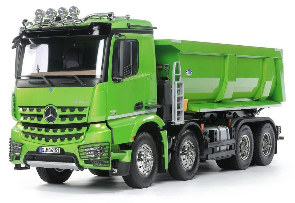 1:14 RC Mercedes-Benz Arocs Kipper 8x4 Candy-Grün Produktbild 