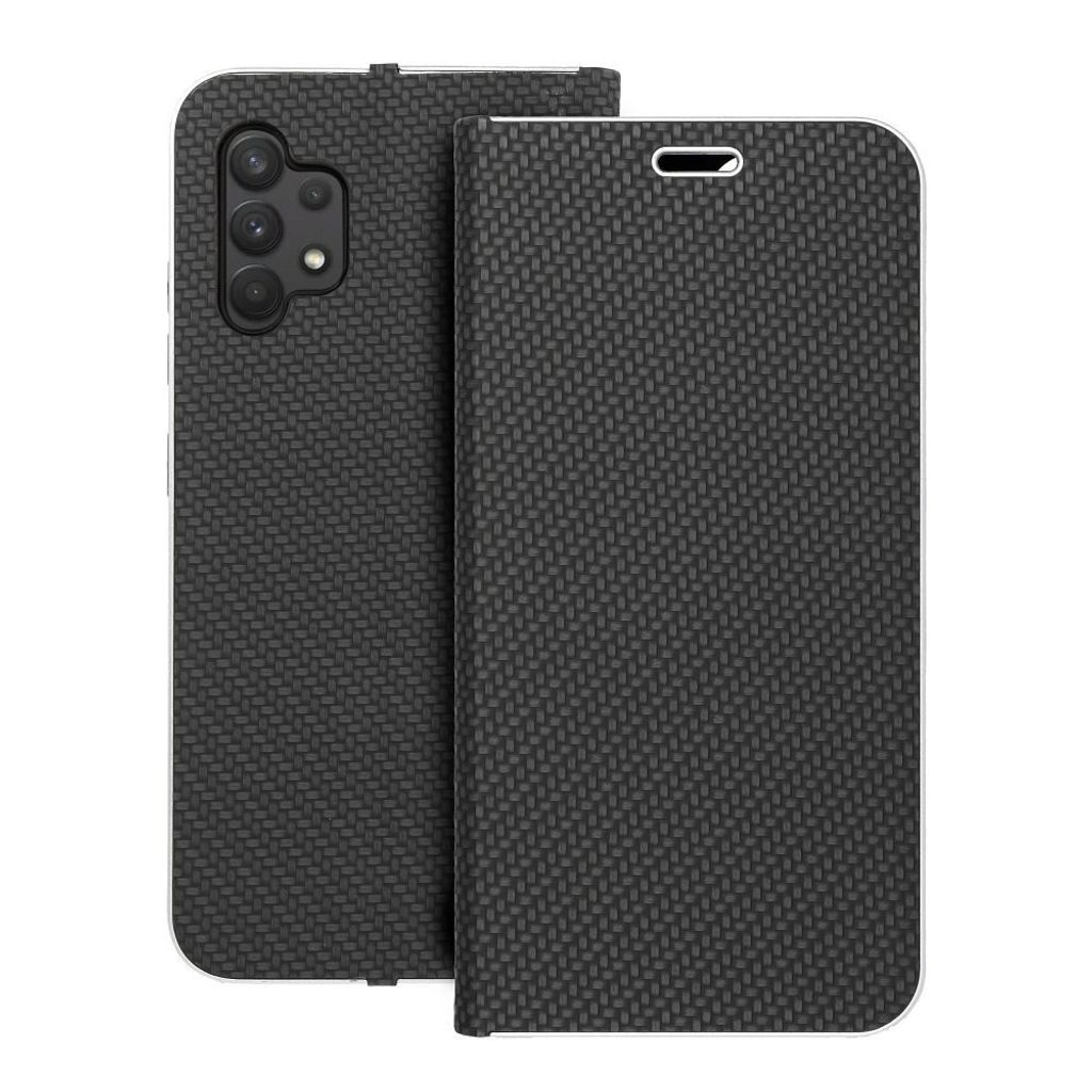 LUNA Carbon passend für SAMSUNG A32 LTE ( 4G ) Schwarz