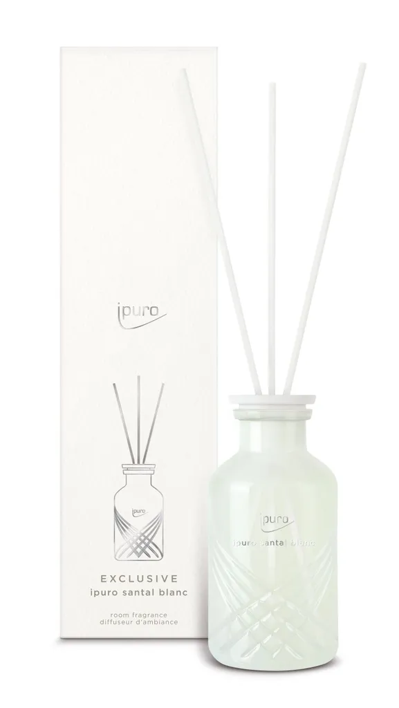 Diffuseur Ipuro Santal Blanc 240 ml : Finissez-en avec les mauvaises odeurs