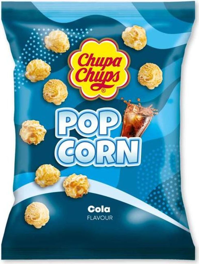 Chupa Chups Popcorn Cola 90g Produktbild 